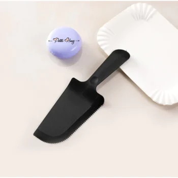 Plastic Cake Knife Black